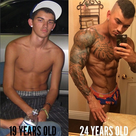 One cycle of steroids transformation